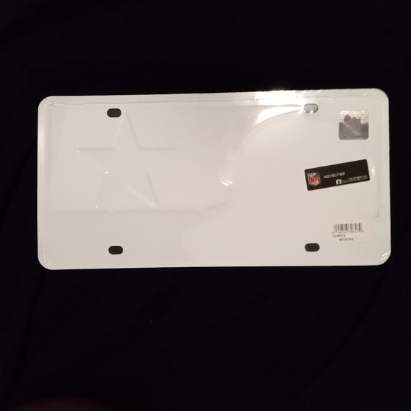 Dallas Cowboys license plate - Picture 2 of 2